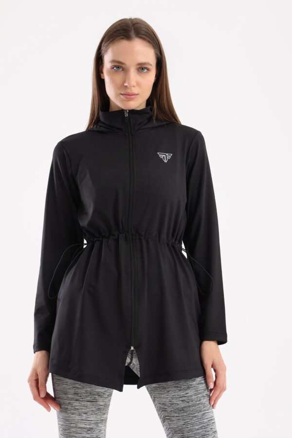 Drawstring Oversized Jacket