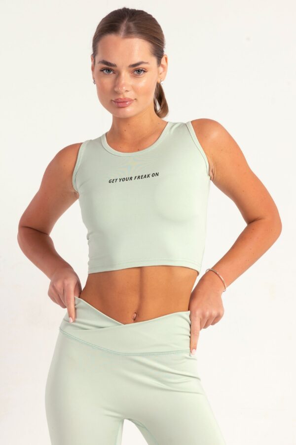 Hybrid Edge Crop Top