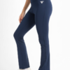 Dark blue yoga flare pants s